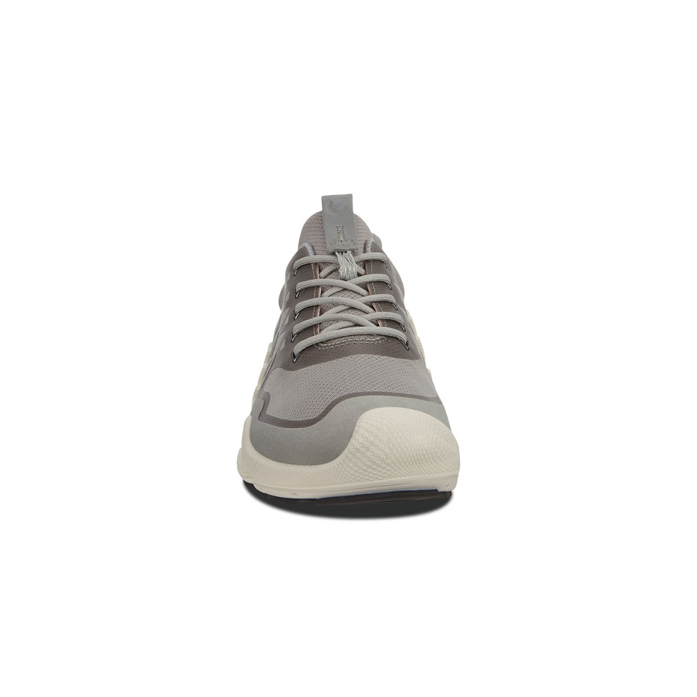 ECCO Womens Hiking Shoes Silver/Grey - Biom Aex Low Two-Tone - FBS-359701